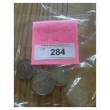 Foreign 4 silver coins 988gr