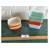 Pyrex frig and bowls