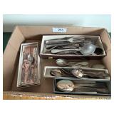 Silver plated flatware