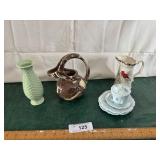 Juanita Ware vase n Napco vase and misc.