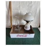 Milk lamp n kerosene lantern