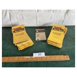 Mormons n Mathieson advert. note books