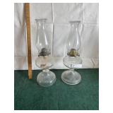 Queen Ann 2 n pedestal lamps