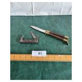 81 Kamp and butterfly knives