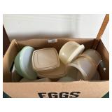Box of tupperware