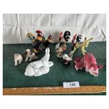 Japanese porcelain animals