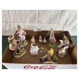 Lefton figurines, porcelain animals