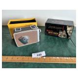Kodak brownie movie camera in box