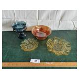 Carnival glass n Federal glass