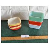 Pyrex frig and bowls