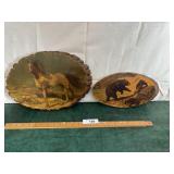 Rustic decoupage art work