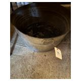 Galv. wash tub