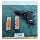 Ruger P 95 9mm with 2 clips