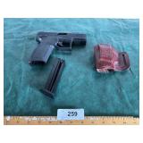 Taurus .22 LR TX  with 2 clips & leather holster