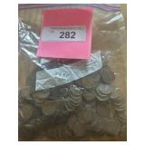 Bag of 1940ï¿½s wheat pennies