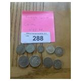 Foreign silver coins 483 gr