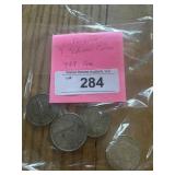 Foreign 4 silver coins 988gr
