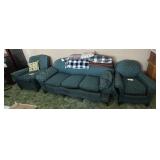 Victorian sofa and chairs