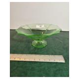 Green Depression Uranium Pedel Stool fruitbasket