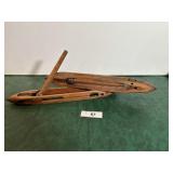 Wooden wavering loom shovels