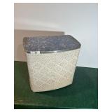 Wicker Hamper w/ Formica lid