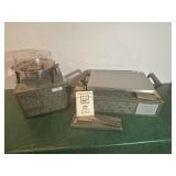 Sears Corn Popper and  Teflon Griddle