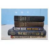 Glenn Beck Books Lot WWII Collectibles/ other book