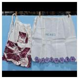 Vintage Mexican Aprons and Doll Dress Lot