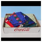 Vintage Floral Handkerchief & material, Rose Patte