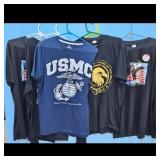 Marines USMC T-Shirts - Eagle Globe and Anchor Des