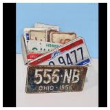 Ohio License Plates - Vintage Collection
