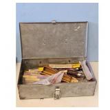 Toolbox - Metal Construction, Latching Mechanism,