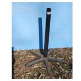 Stand - Black, Five-legged base