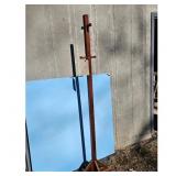 Vintage Wooden Coat Rack Stand - Entryway Organize