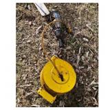 Retractable Cord Reel Work Light - Yellow, Portabl