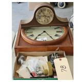 Spartus Quartz Clock, Wall Mount Clock Set