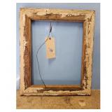 Picture Frame - Rustic Wood, Distressed Finish