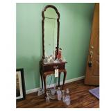 Hall Vanity Table - Mirrored, Japanese Doll and Gl