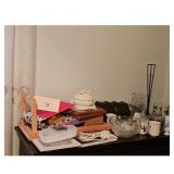 Wooden Treasure Chest - Decorative Box with Dual L