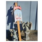 Christmas Decor - Angel Statue, Yard Sign/ElephanT