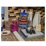 Beverage Dispenser/Coffee Thermos/cutting boards