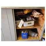 Paint Thinner, Mineral Spirits-contents of cupboar