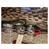 Pots & Pans Cookware Set/Nonstick Square grill paN