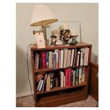 Bookcase - Books/LampCandles/Figurines
