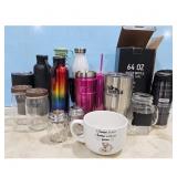 Rocky Mountain Tumbler - Water Bottles, 64 OZ Wate