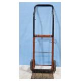 Hand Truck Dolly, Heavy Duty Steel, Orange/Black