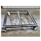 Metal Cart Dolly - Heavy Duty, Wheeled Platform