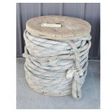 Brand Rope Lot Gray Heavy-Duty Coil
