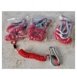 COILED TRAILER BREAK AWAY CABLES