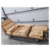 Hickory Cabinet Fronts/Cupboard Doors - Wood Tone